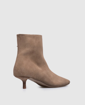 Marsell Spazzola beige suede ankle boots MW8700P024