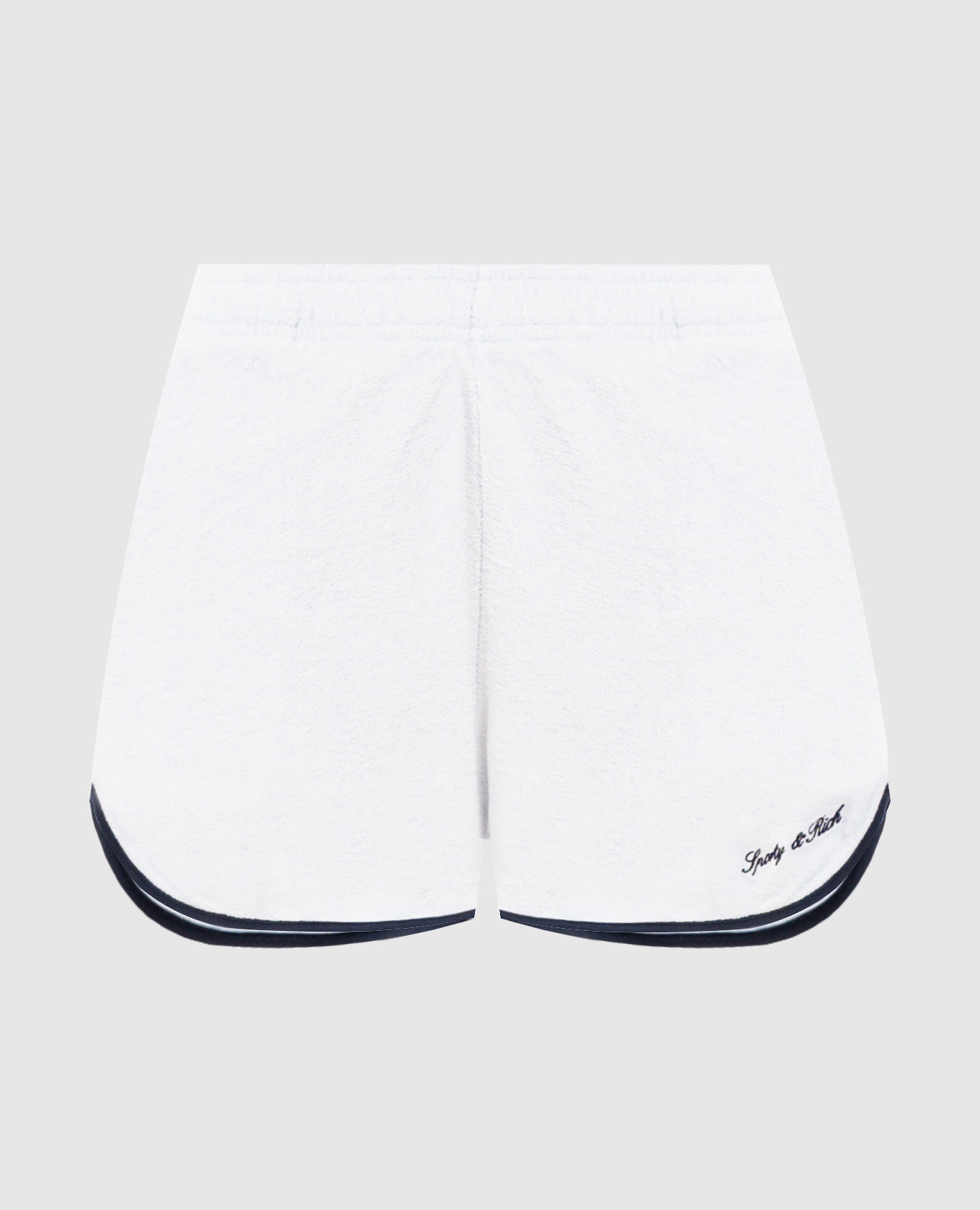 White Terry Shorts