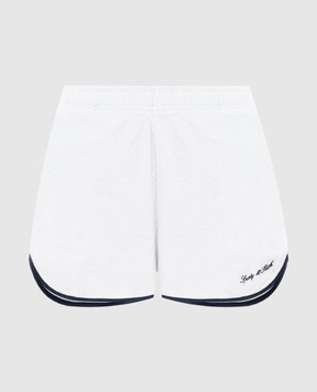 Sporty & Rich White Terry Shorts SH01375326WH50