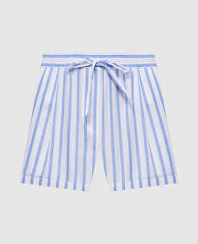 Dolce&Gabbana White striped shorts FTDJHTFR52W
