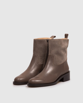 Doucal's Brown leather boots DD8949BLLEPF886