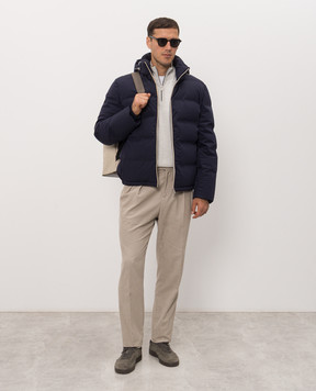 Brunello Cucinelli Blue down jacket MV4061836
