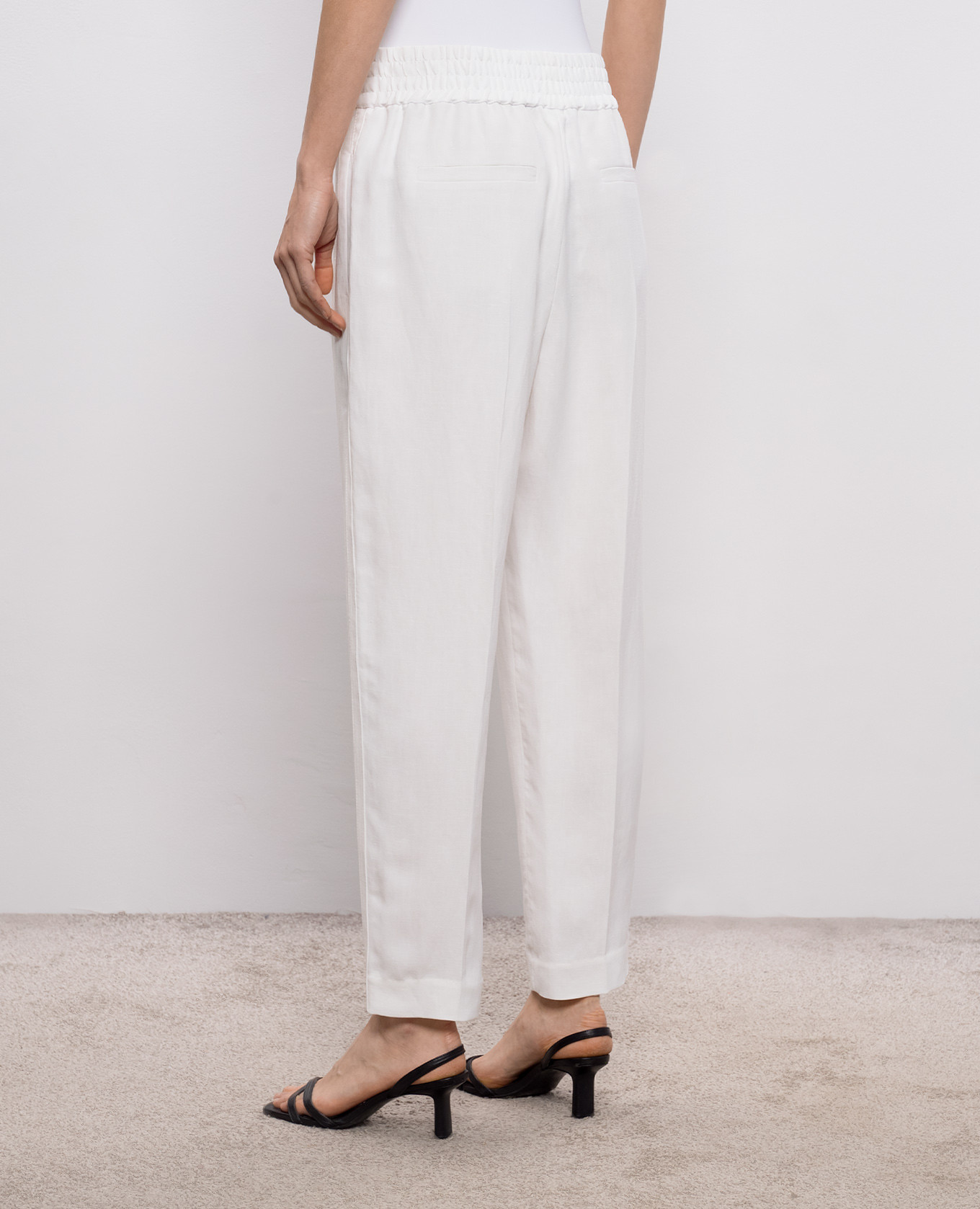 

White linen pants Brunello Cucinelli