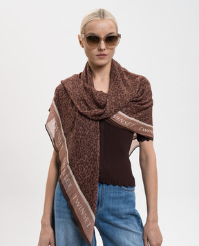 Twinset Animal print scarf 261TA4210