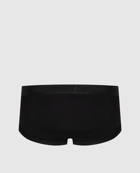 Tom Ford Black briefs with logo pattern T4LC11040