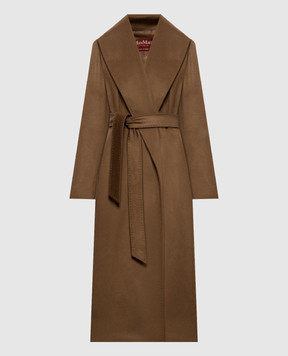 Max Mara ARDEA brown cashmere coat with a smell MSTARDEA