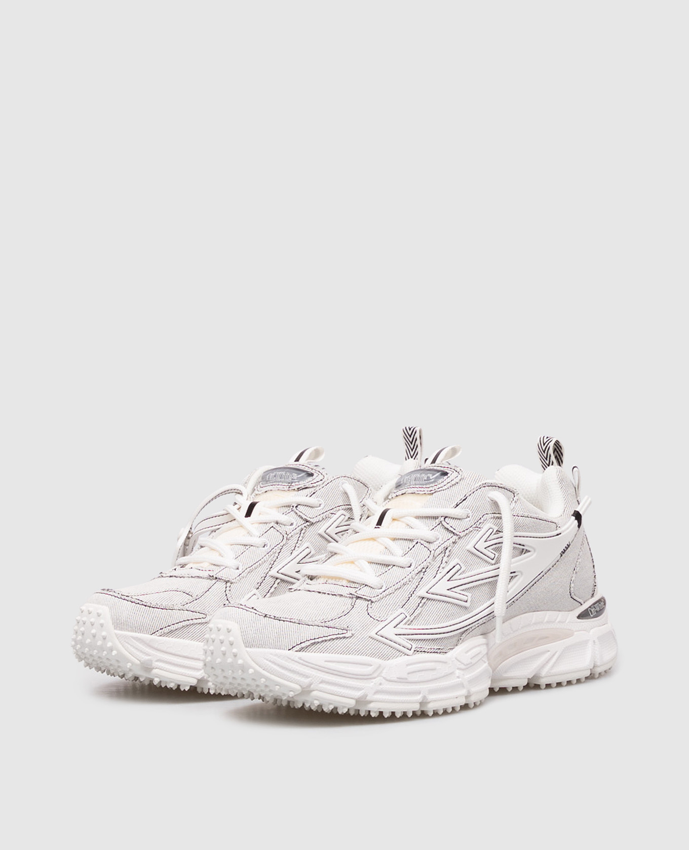 White Denim Be Right Back Sneakers Off-White 2