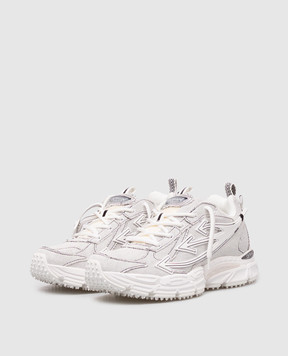 Off-White White Denim Be Right Back Sneakers OMIA295Z26DEN001