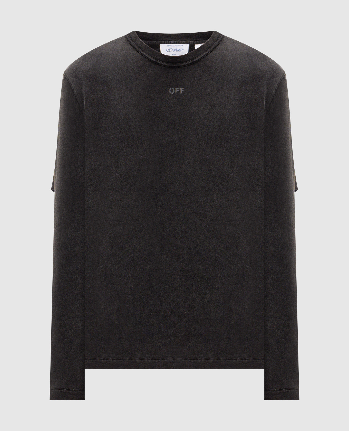 Gray long sleeve Swimming Face Off-White