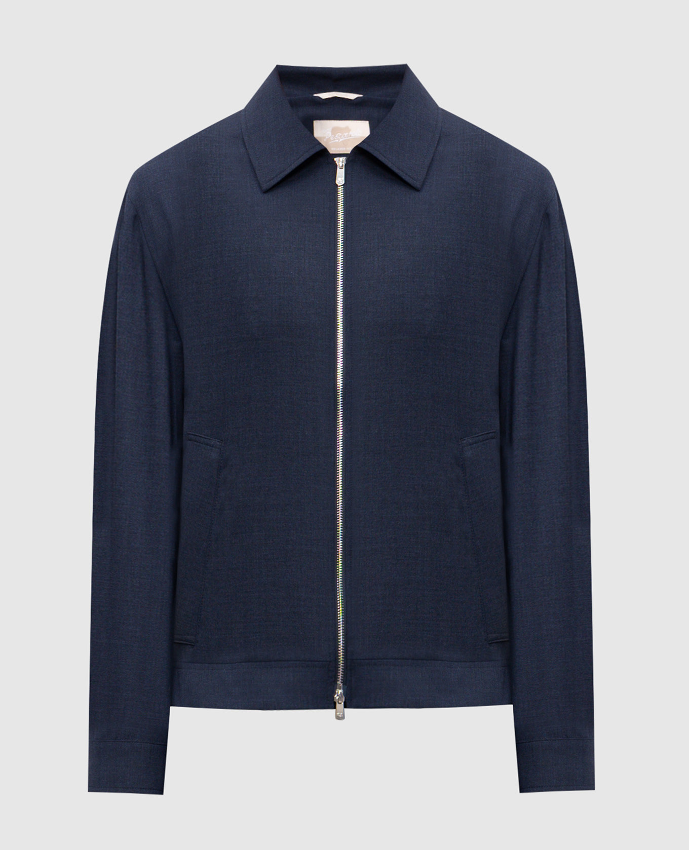 Veste bleue en laine
