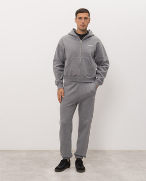 Sporty & Rich Gray insulated tracksuit ST10284300GY34PA087843