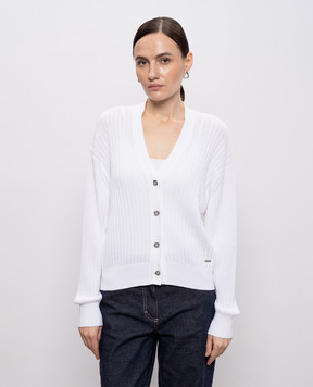 Woolrich White cardigan CFWWKN2039FRUF5088