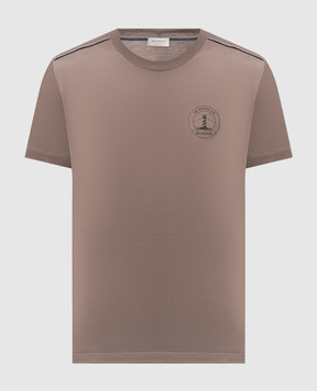 Bilancioni Brown T-shirt with print BE26T4GBE2