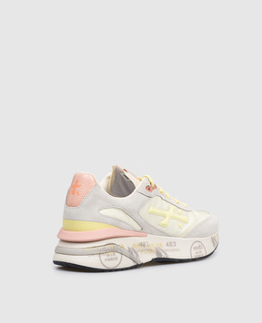 Premiata Yellow Moerund combination sneakers MOERUND8081