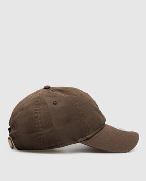 Y`S Yamamoto Brown cap with embroidered monogram YVH20095