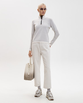 MooRER Phoebe white jeans PHOEBE214