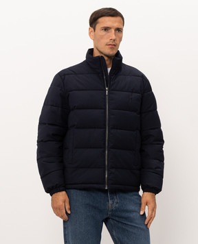 Trussardi Blue jacket with embroidered emblem 8006M000032NMO812N18