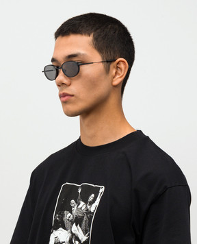 Alexander McQueen Black sunglasses with logo 841560I3330