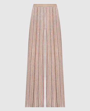 Missoni Beige pants with sequins DS26WI0HBK01J8