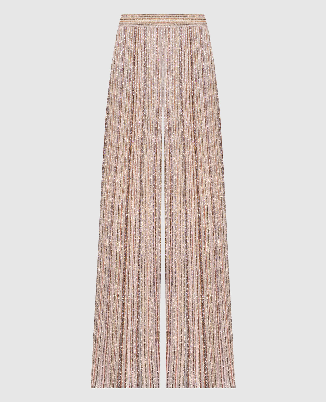 Beige pants with sequins