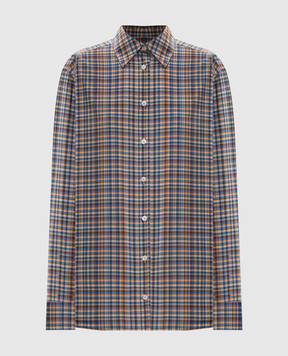 Toteme Checkered shirt 263WRT0480FB0694