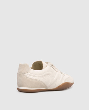 Max Mara Weekend Beige leather sneakers WKALANCIA WKALANCIA