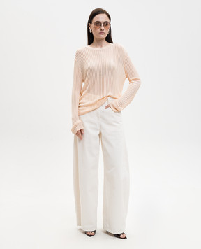 Loulou de Saison Beige Hedora jumper HEDORA