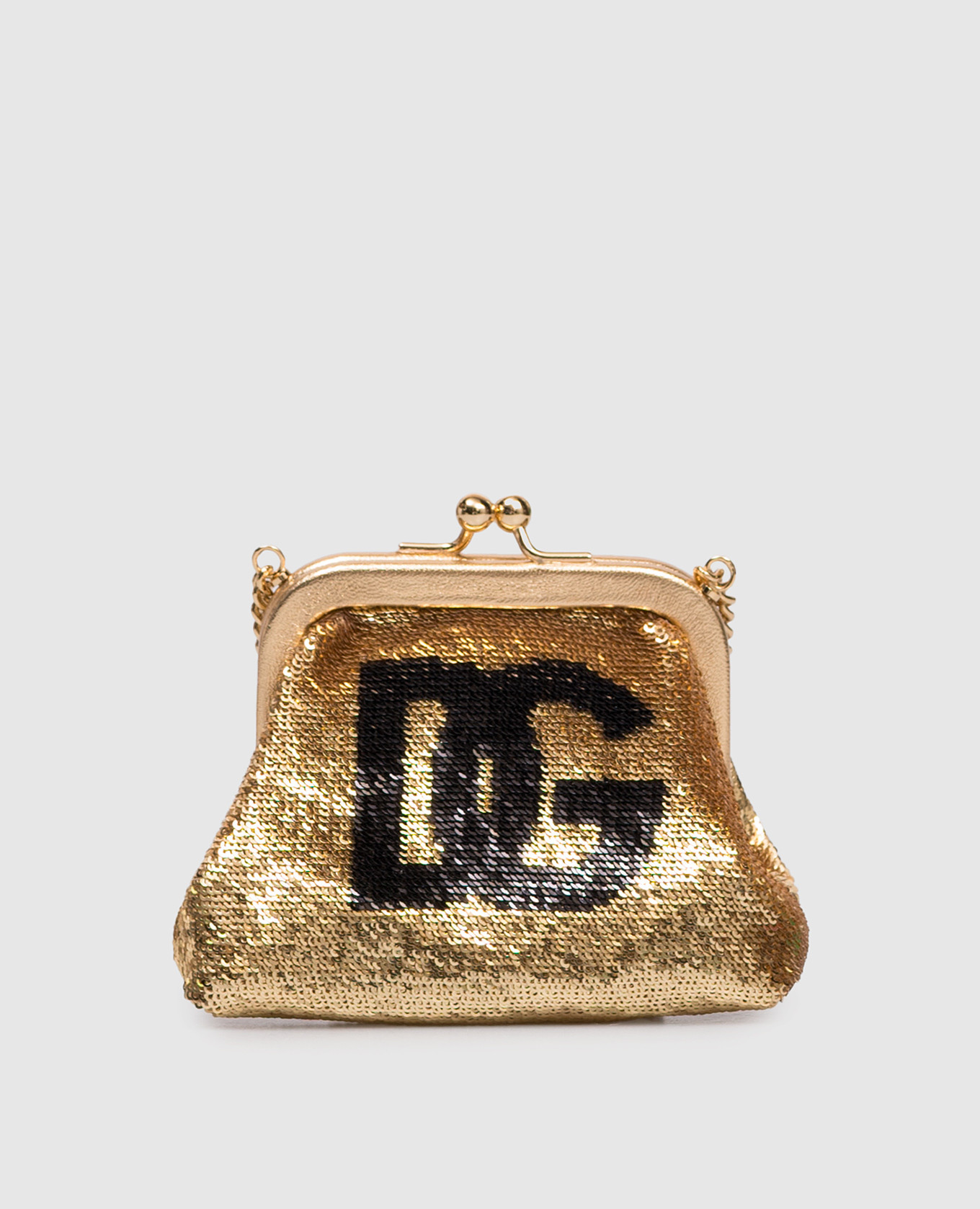 

Children's golden sequined bag Dolce&Gabbana