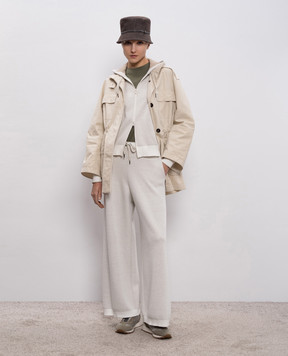 Brunello Cucinelli White sweatpants M19255879