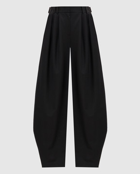 Juun.j Black pants with wool JW6521W505