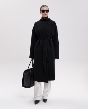 The Row Ciara black wool coat R000442W1439
