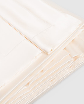 Fazzini Beige silk bedding set La Galleria LAGCOCO240X220QA