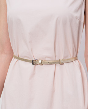 Peserico Golden leather belt E32570C0CC156