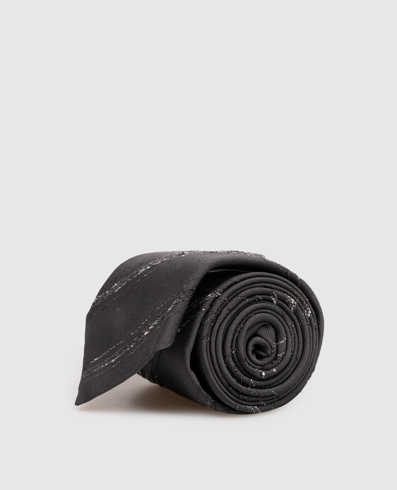 

Gray silk tie Brunello Cucinelli, Grey