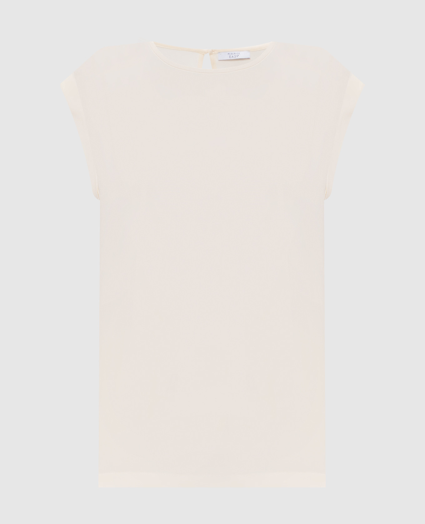 Beige top with silk