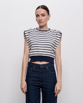 Simkhai White striped top 3262000MJ