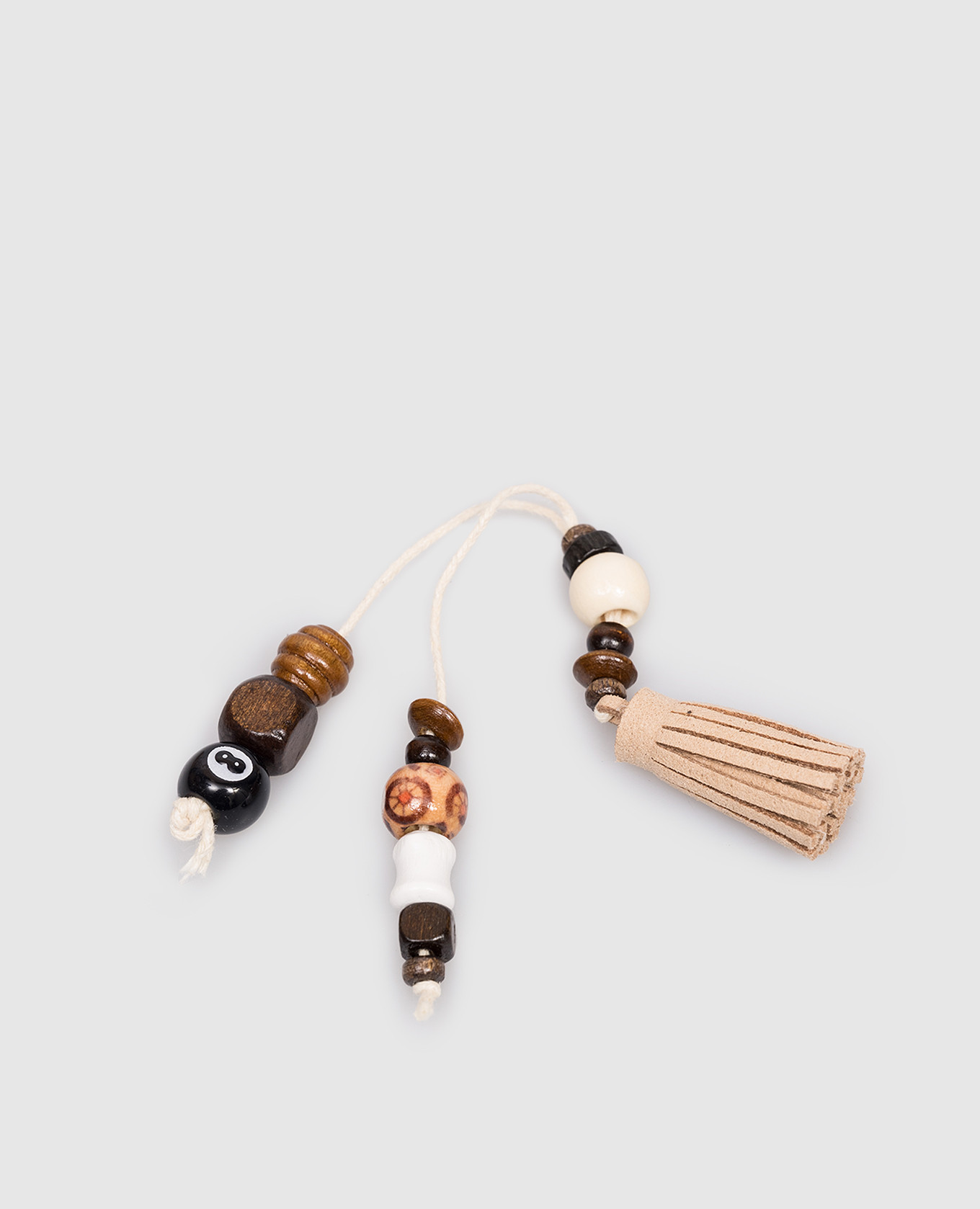 

Triple Bead Sneaker Charm Nokwol, Brown