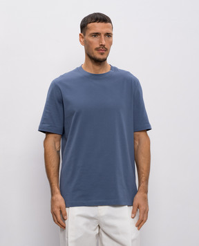 Brunello Cucinelli Blue T-shirt M0B131308Y