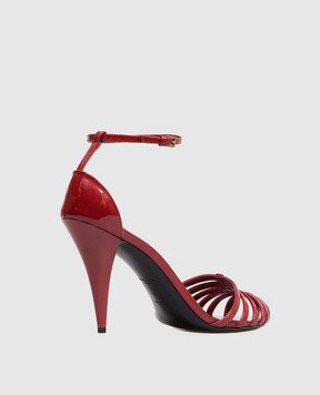 Givenchy Red patent leather sandals BE30ADE1K6