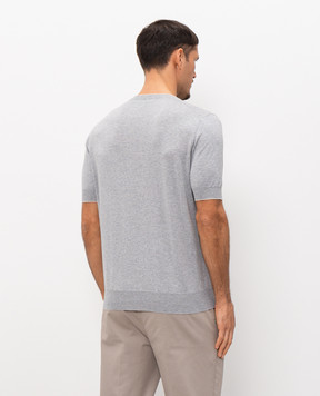 Brunello Cucinelli Grey melange T-shirt M29805200
