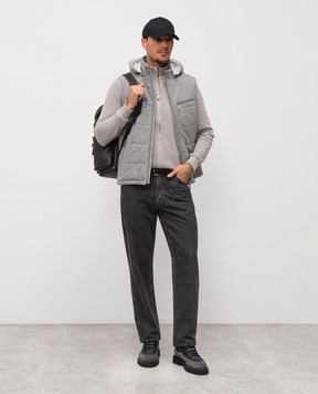 Stefan Brandt ELI DELUXE gray T-shirt ELIDELUXE185