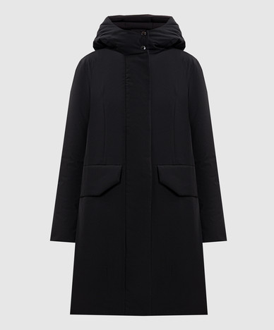 Black down jacket