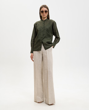 Max Mara Beige linen pants MXSGINNICO