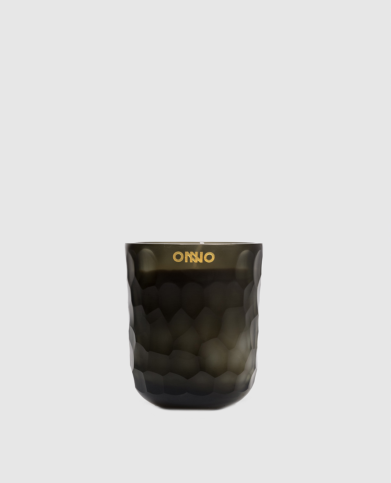 

Eternal XS candle with Precious Oud scent in a glass candle holder Onno, Green