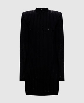 Twinset Black dress with crystals 262TT3152