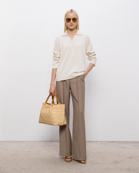 Valentino Ivory cashmere pullover 9B3KC75GAEW