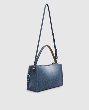 JW Anderson Blue denim bag Loafer HB0716FA0495