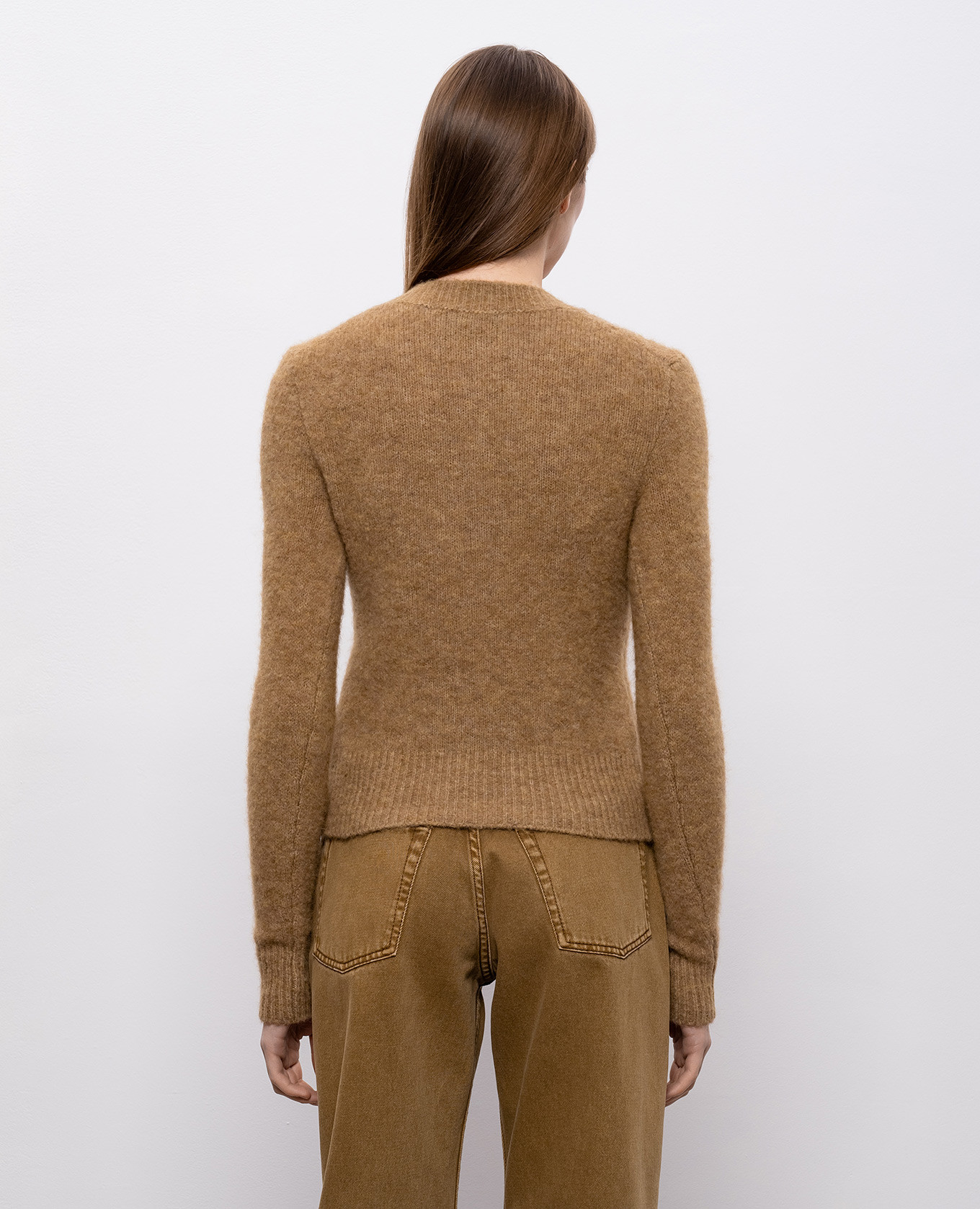 

Brown wool sweater Ami Paris