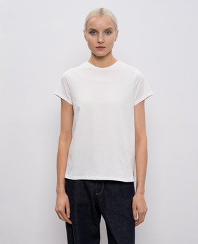 Momoni White Viva T-shirt MOTS018MO29