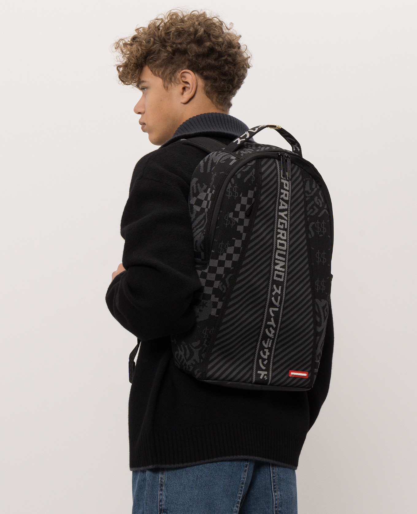 THE NOMAD children's gray backpack Sprayground 2